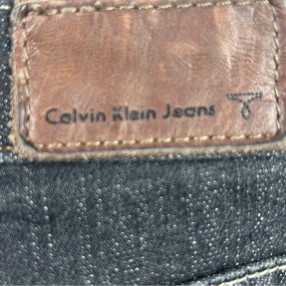 Calvin Klein Stretch Bootcut Jeans Women's Size 6 Casual‎ Designer Denim Office - Picture 5 of 8